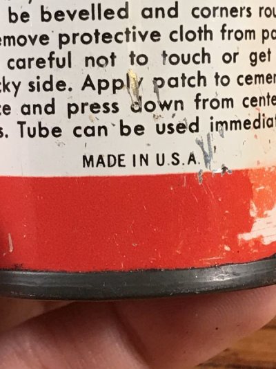 画像2: The Firestone Tire & Rubber “Tube Repair Kit” Tin Can　ファイヤーストーン　ビンテージ　ブリキ缶　40〜50年代