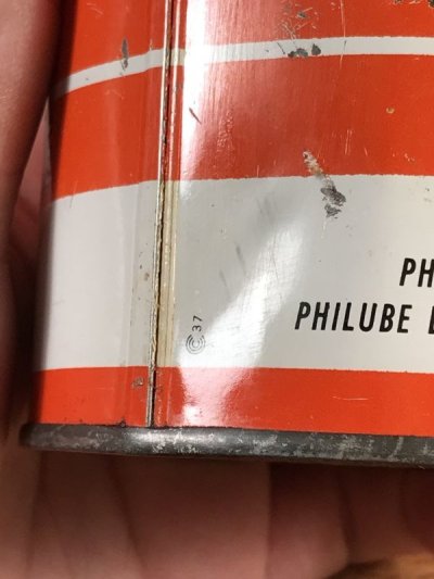 画像1: Phillips 66 Multi-Purpose Grease Tin Can　フィリップス66　ビンテージ　ブリキ缶　50年代