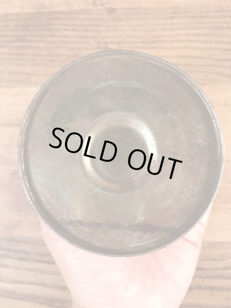 モーターオイルのPremium Lubricantが入っていた50’sヴィンテージTin缶