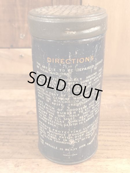 Good Yearのタイヤチューブのリペアキットが入っていた40〜50’sヴィンテージTin缶