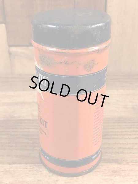 画像6: Sears Roebuck And Co “Cross Country” Tube Repair Kit Tin Can　シアーズローバックス　ビンテージ　ブリキ缶　40〜50年代 (6)