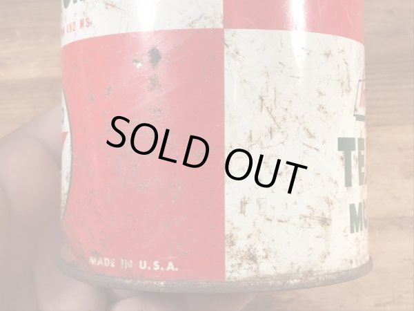 Texacoのモーターオイルの40〜50’sヴィンテージTin缶