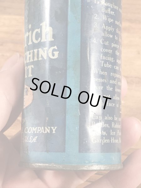 The B.F.Goodrichのチューブリペアキットが入っていた40〜50’sヴィンテージTin缶