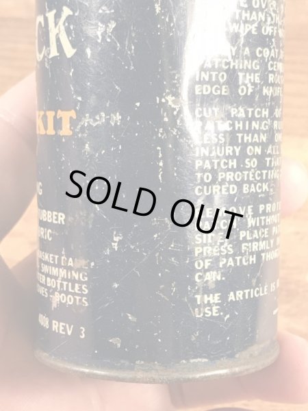 Good Yearのタイヤチューブのリペアキットが入っていた40〜50’sヴィンテージTin缶