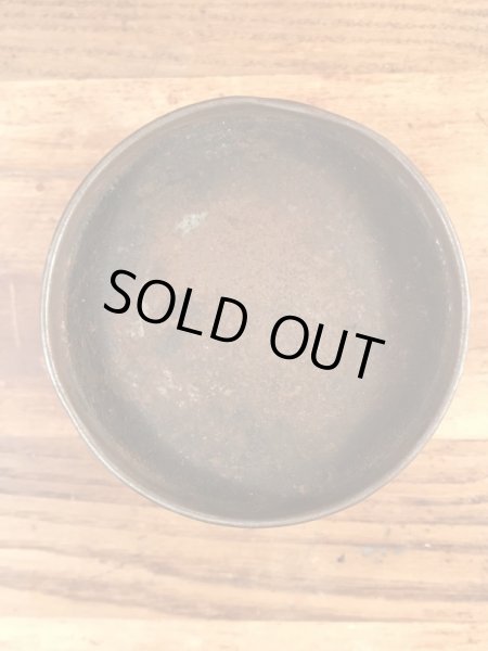 モーターオイルのプレミアムルーブリカントが入っていた50年代ビンテージブリキ缶