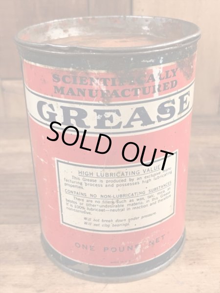 Scientifically Manufacturedのグリスが入っていた50’sヴィンテージTin缶