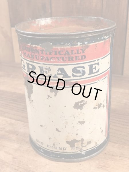 Scientifically Manufacturedのグリスが入っていた50’sヴィンテージTin缶