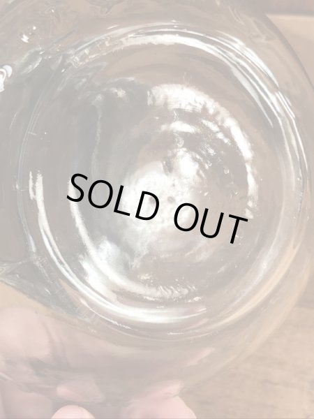 The Nut Houseのナッツが入っていた30〜40’sヴィンテージガラスボトル