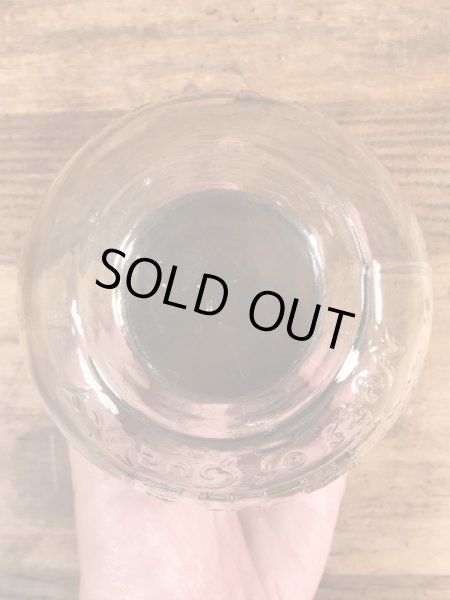 The Nut Houseのナッツが入っていた30〜40’sヴィンテージガラスボトル