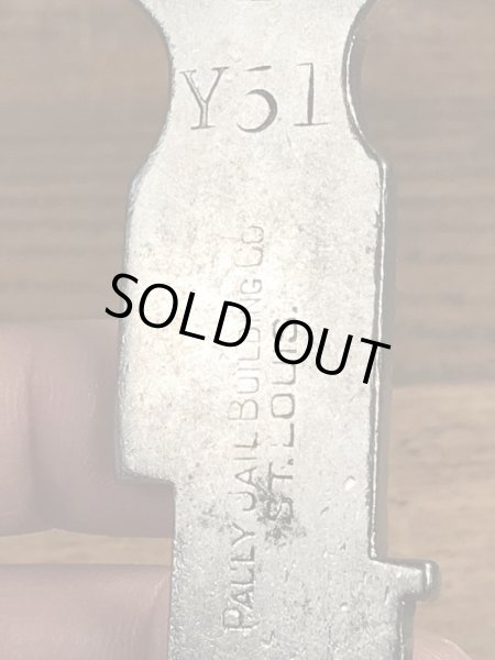 アメリカの刑務所で使われていたジェイル物のビンテージの鍵