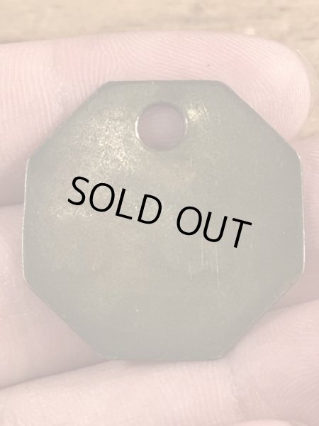 B.P.D.“21B 52”と書かれたツールに付いていたヴィンテージブラスタグ