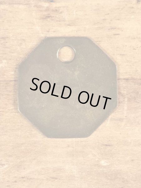 B.P.D.“21B 52”と書かれたツールに付いていたヴィンテージブラスタグ