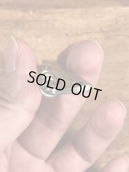 企業物の折り畳みのコークスクリューが付いたヴィンテージボトルオープナー