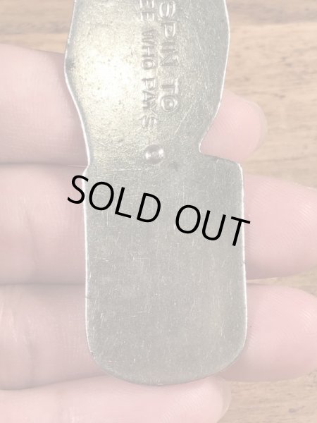 企業物のYou Payのヴィンテージボトルオープナー