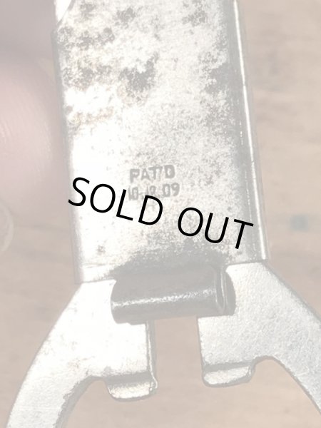 アメリカの洋服店の1910年ビンテージタバコカッター