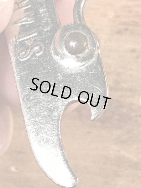 Star Beerの折り畳みのコークスクリューが付いたヴィンテージボトルオープナー