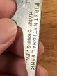 First National Bankのボタンフックが付いたヴィンテージボトルオープナー
