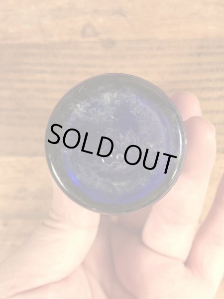 Emerson Drug Co.のBromo-Seltzerのビンテージブルーボトル