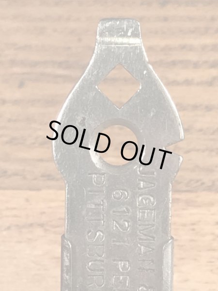 アメリカの洋服店の1910年ビンテージタバコカッター