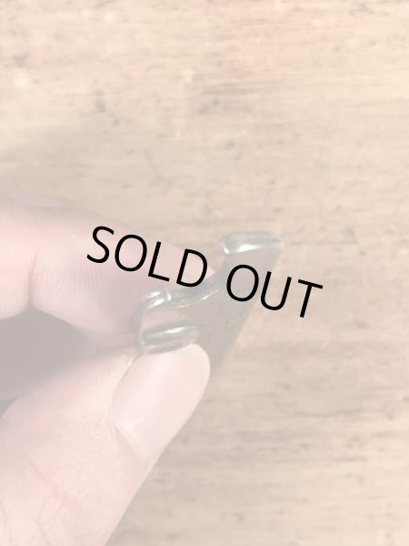 企業物の折り畳みのコークスクリューが付いたヴィンテージボトルオープナー