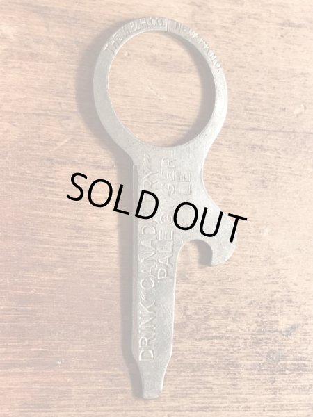 カナダドライジンジャーエールのアンティークのビンテージ栓抜き