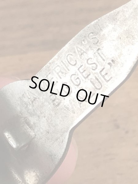 ペプシコーラのボトル型の40〜50年代ビンテージ栓抜き