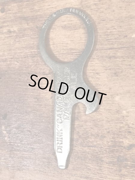 Canada Dry Pale Ginger Aleのポケットツールが付いたヴィンテージボトルオープナー