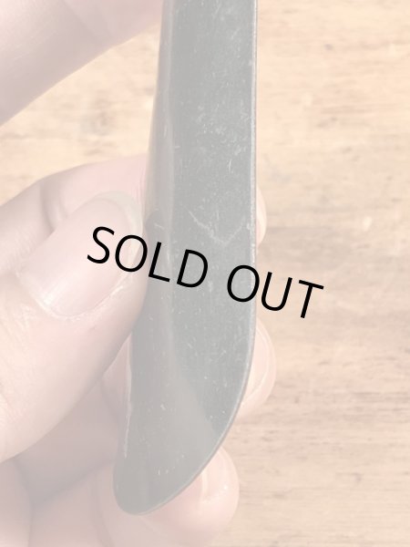 Sears Roebuck & Co.の黒ラッカーのヴィンテージシューホーン