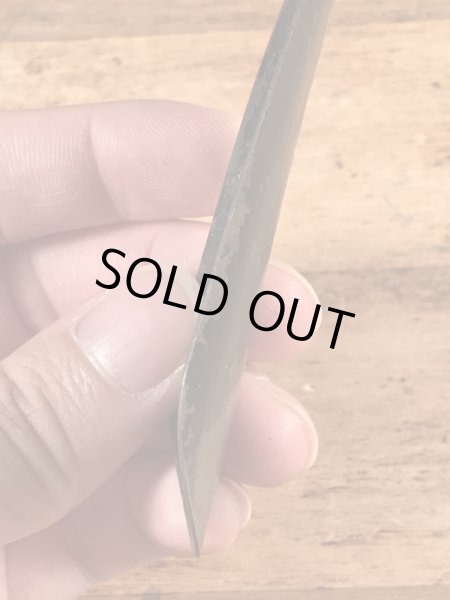 The Newark Shoeの黒ラッカーのヴィンテージシューホーン