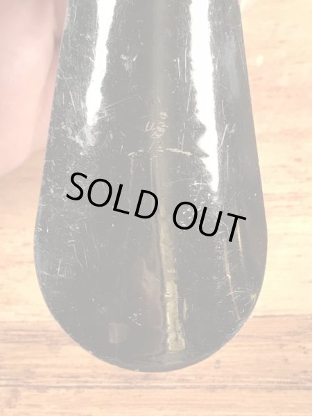 Montgomery Wardの黒ラッカーのヴィンテージシューホーン