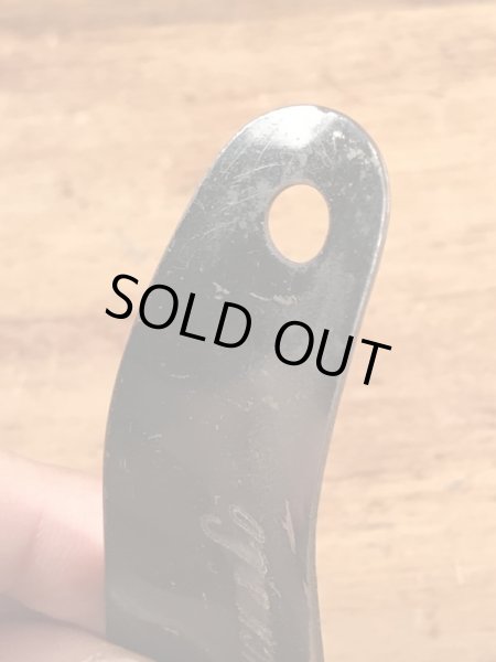 シアーズローバックの黒ラッカーのビンテージ靴ベラ