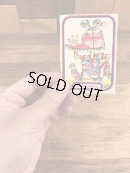 LEAF社製のベースボールモンスターの80年代ビンテージシールカード