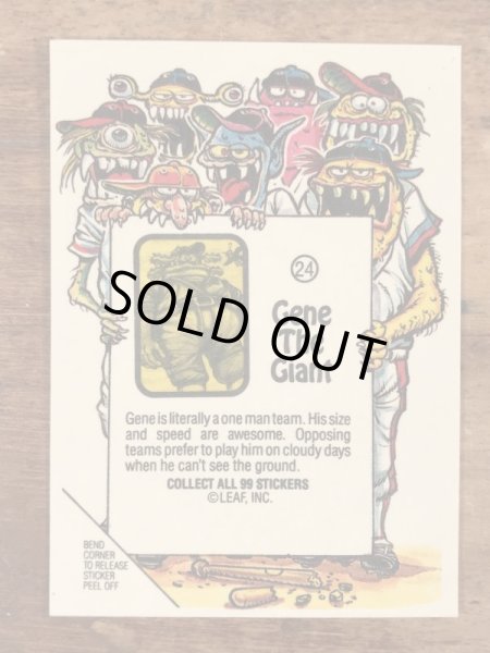 LEAF社製のBaseball Awesome All Starsの80’sヴィンテージステッカーカード