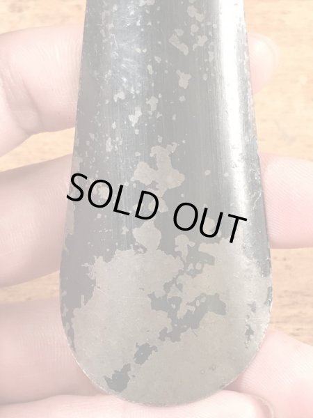 The Newark Shoeの黒ラッカーのヴィンテージシューホーン