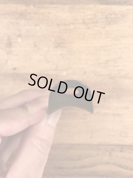 Endicott-Johnson Shoesの黒ラッカーのヴィンテージシューホーン