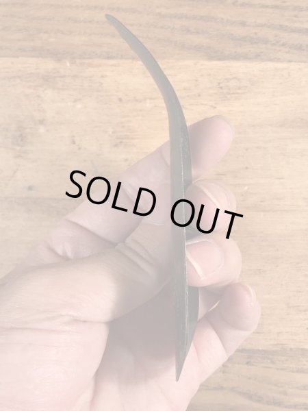 黒ラッカーのメタル製のヴィンテージシューホーン