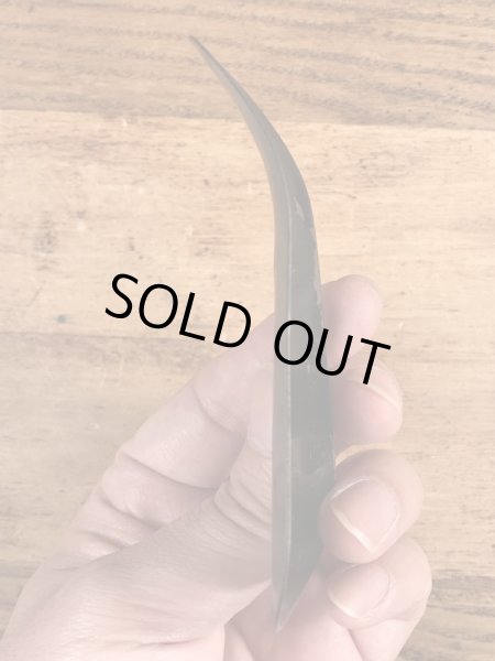 シアーズローバックの黒ラッカーのビンテージ靴ベラ