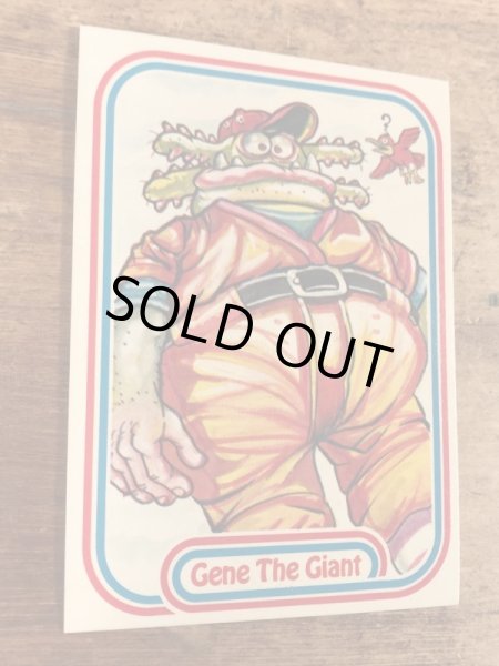 LEAF社製のベースボールモンスターの80年代ビンテージシールカード