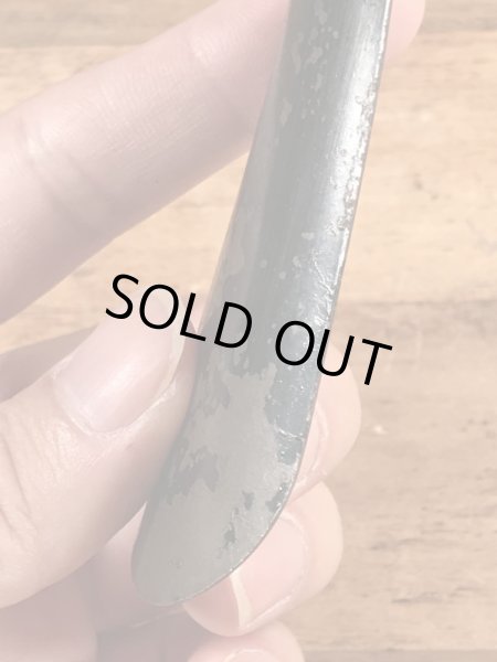 The Newark Shoeの黒ラッカーのヴィンテージシューホーン