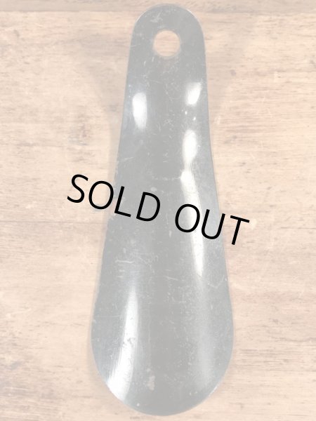 Sears Roebuck & Co.の黒ラッカーのヴィンテージシューホーン