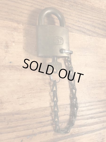 Best社のスタンダードオイルカンパニーのビンテージ南京錠