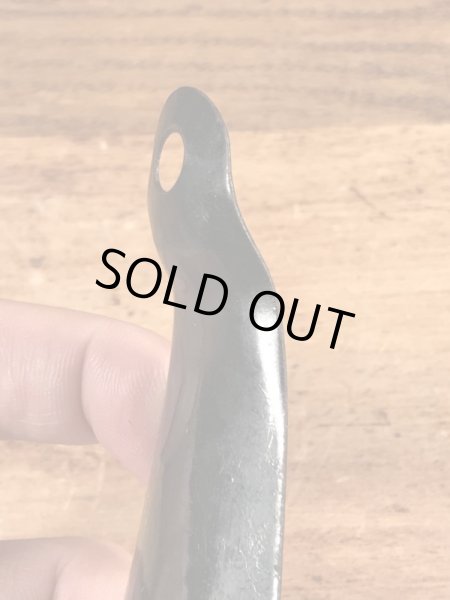 シアーズローバックの黒ラッカーのビンテージ靴ベラ