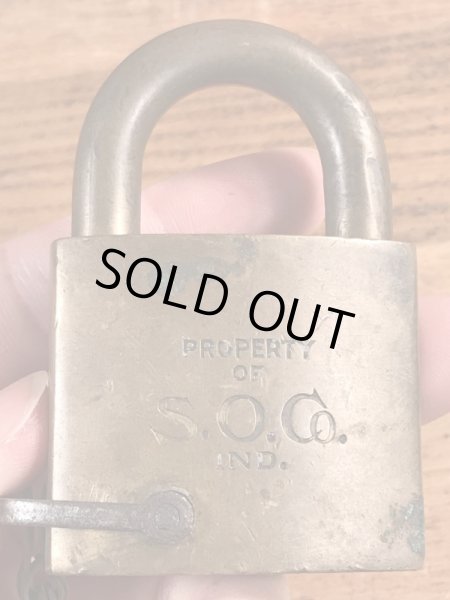 Best社のスタンダードオイルカンパニーのビンテージ南京錠