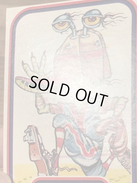 LEAF社製のベースボールモンスターの80年代ビンテージシールカード