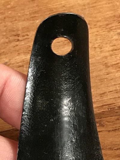 画像2: Montgomery Ward & Co. Black Shoe Horn　黒ラッカー　ビンテージ　シューホーン　靴ベラ　〜40年代