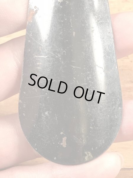 Sears Roebuck & Co.の黒ラッカーのヴィンテージシューホーン