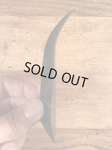 エンディコットジョンソンシューズの黒ラッカーのビンテージ靴ベラ