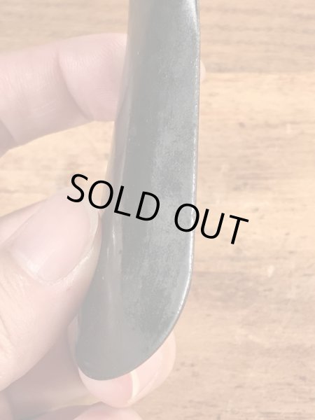 Sears Roebuck & Companyの黒ラッカーのヴィンテージシューホーン