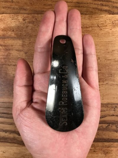 画像3: Sears Roebuck & Co. Black Shoe Horn　黒ラッカー　ビンテージ　シューホーン　靴ベラ　〜40年代