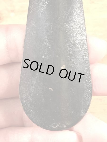 Montgomery Wardの黒ラッカーのヴィンテージシューホーン